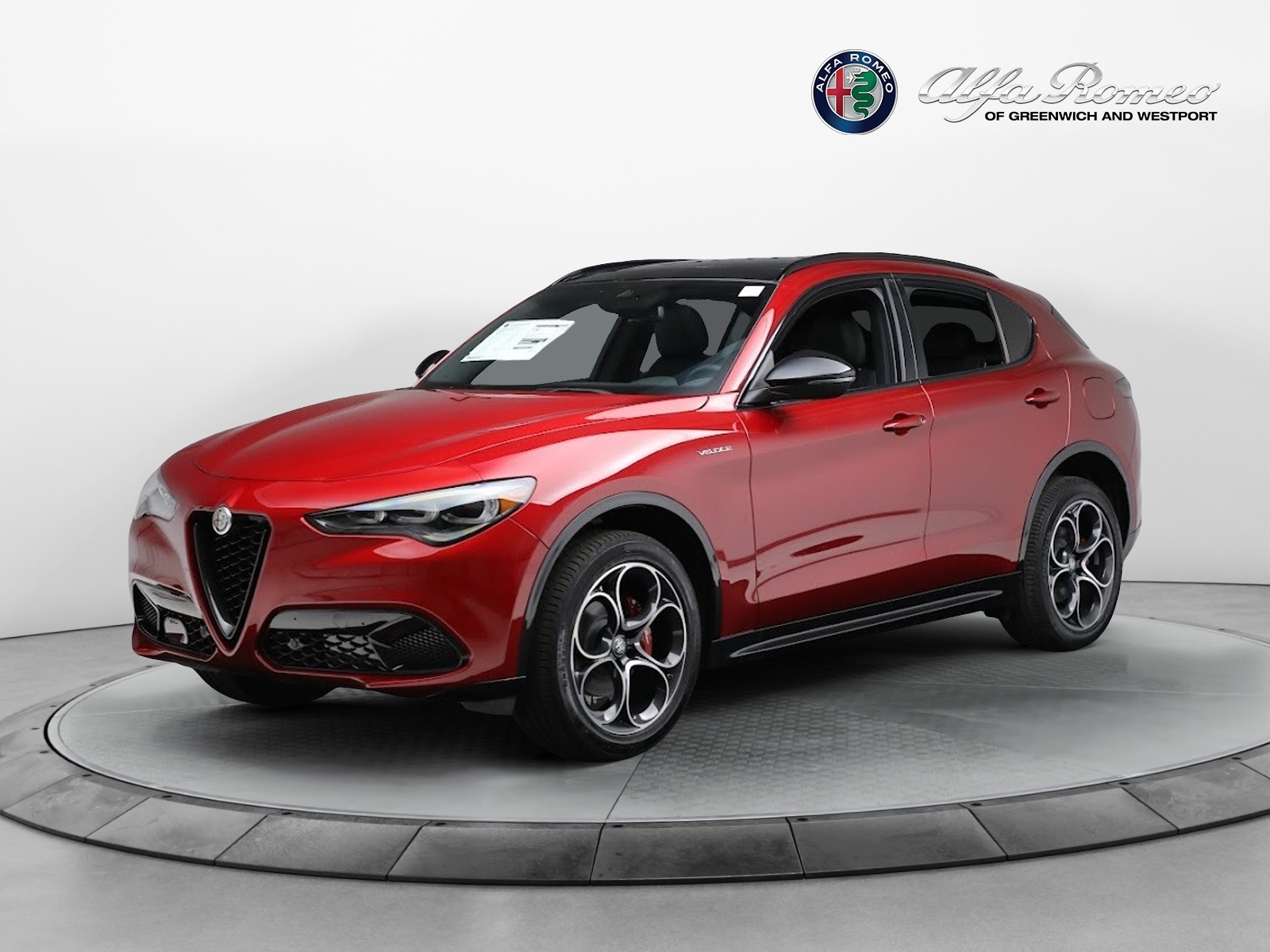 New 2024 Alfa Romeo Stelvio Veloce for sale $56,195 at Maserati of Greenwich in Greenwich CT 06830 1