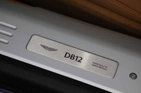 New 2024 Aston Martin DB12 Volante for sale Sold at Maserati of Greenwich in Greenwich CT 06830 26