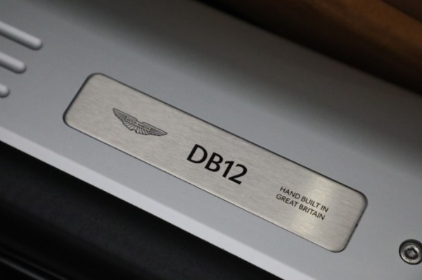 New 2024 Aston Martin DB12 Volante for sale Sold at Maserati of Greenwich in Greenwich CT 06830 23