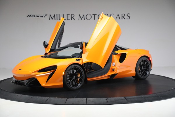 New 2025 McLaren Artura Spider TechLux for sale Sold at Maserati of Greenwich in Greenwich CT 06830 21