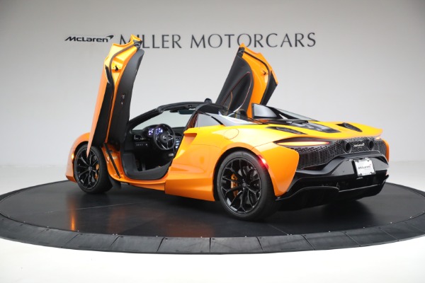 New 2025 McLaren Artura Spider TechLux for sale Sold at Maserati of Greenwich in Greenwich CT 06830 22
