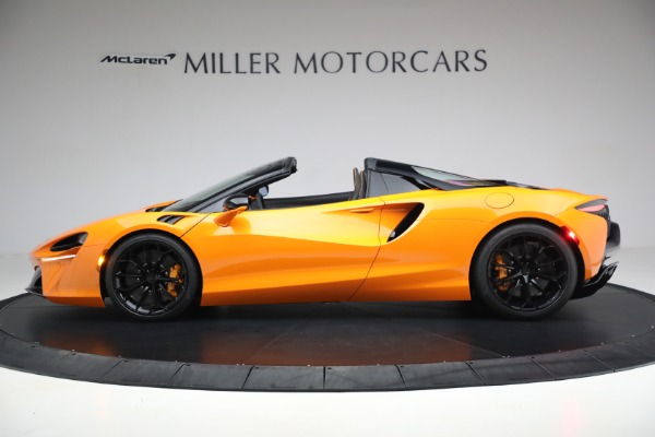 New 2025 McLaren Artura Spider TechLux for sale Sold at Maserati of Greenwich in Greenwich CT 06830 3