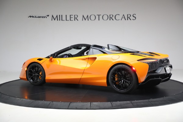 New 2025 McLaren Artura Spider TechLux for sale Sold at Maserati of Greenwich in Greenwich CT 06830 4