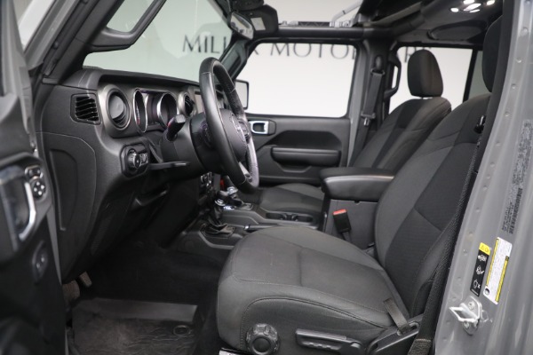 Used 2022 Jeep Wrangler Unlimited Sport Altitude for sale Sold at Maserati of Greenwich in Greenwich CT 06830 14