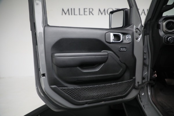 Used 2022 Jeep Wrangler Unlimited Sport Altitude for sale Sold at Maserati of Greenwich in Greenwich CT 06830 23
