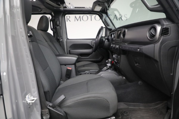 Used 2022 Jeep Wrangler Unlimited Sport Altitude for sale Sold at Maserati of Greenwich in Greenwich CT 06830 24
