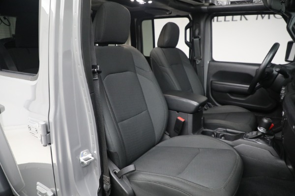 Used 2022 Jeep Wrangler Unlimited Sport Altitude for sale Sold at Maserati of Greenwich in Greenwich CT 06830 25