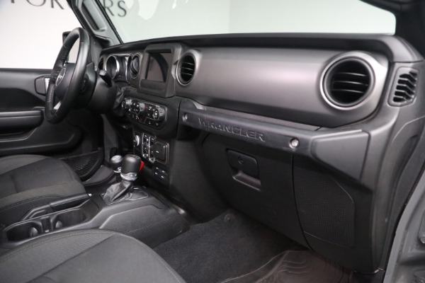 Used 2022 Jeep Wrangler Unlimited Sport Altitude for sale Sold at Maserati of Greenwich in Greenwich CT 06830 26