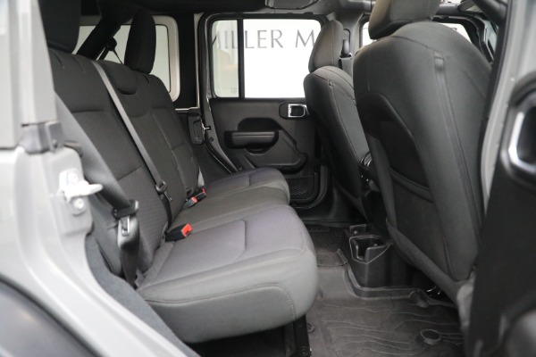 Used 2022 Jeep Wrangler Unlimited Sport Altitude for sale Sold at Maserati of Greenwich in Greenwich CT 06830 27