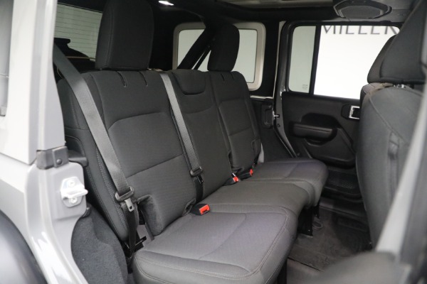 Used 2022 Jeep Wrangler Unlimited Sport Altitude for sale Sold at Maserati of Greenwich in Greenwich CT 06830 28