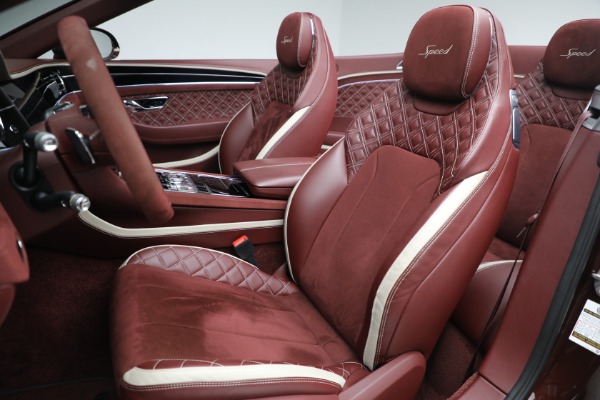 Used 2022 Bentley Continental GTC Speed for sale $235,900 at Maserati of Greenwich in Greenwich CT 06830 28