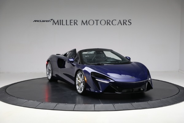 New 2025 McLaren Artura Spider TechLux for sale $327,158 at Maserati of Greenwich in Greenwich CT 06830 11