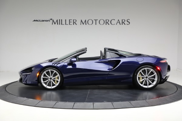 New 2025 McLaren Artura Spider TechLux for sale $327,158 at Maserati of Greenwich in Greenwich CT 06830 3
