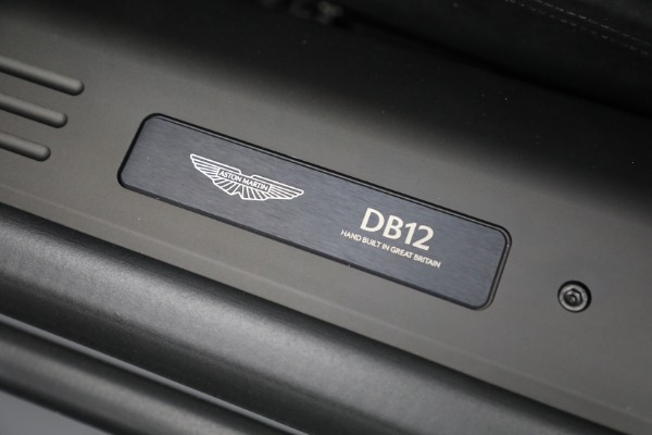 New 2026 Aston Martin DB12 Volante for sale $351,600 at Maserati of Greenwich in Greenwich CT 06830 28