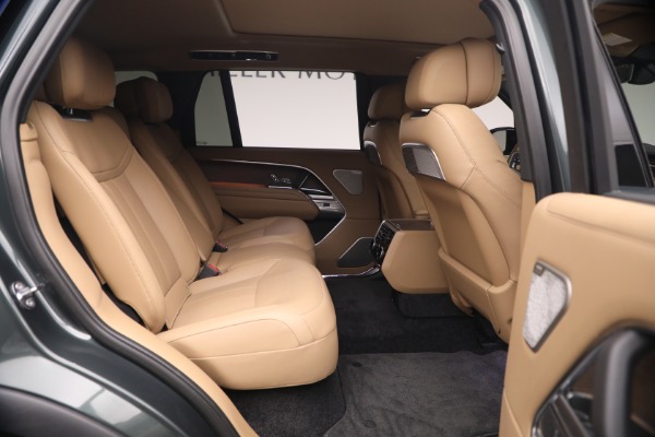 Used 2025 Land Rover Range Rover P530 Autobiography LWB for sale $153,900 at Maserati of Greenwich in Greenwich CT 06830 22