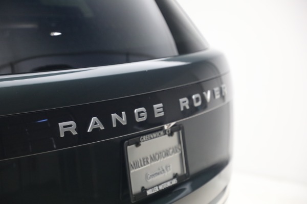 Used 2025 Land Rover Range Rover P530 Autobiography LWB for sale $153,900 at Maserati of Greenwich in Greenwich CT 06830 27