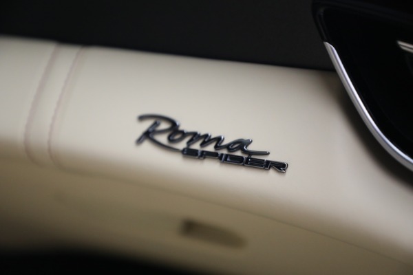 Used 2025 Ferrari Roma Spider for sale $317,900 at Maserati of Greenwich in Greenwich CT 06830 21