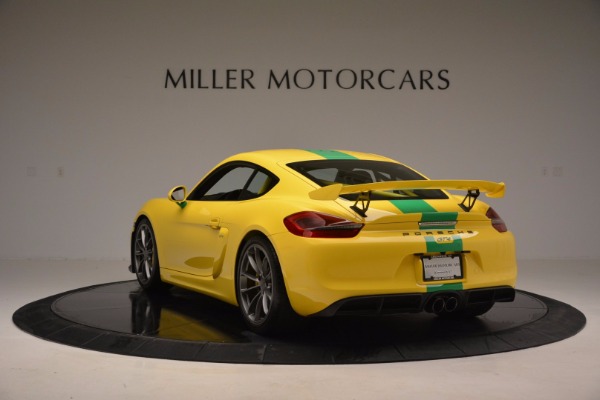 Used 2016 Porsche Cayman GT4 for sale Sold at Maserati of Greenwich in Greenwich CT 06830 5