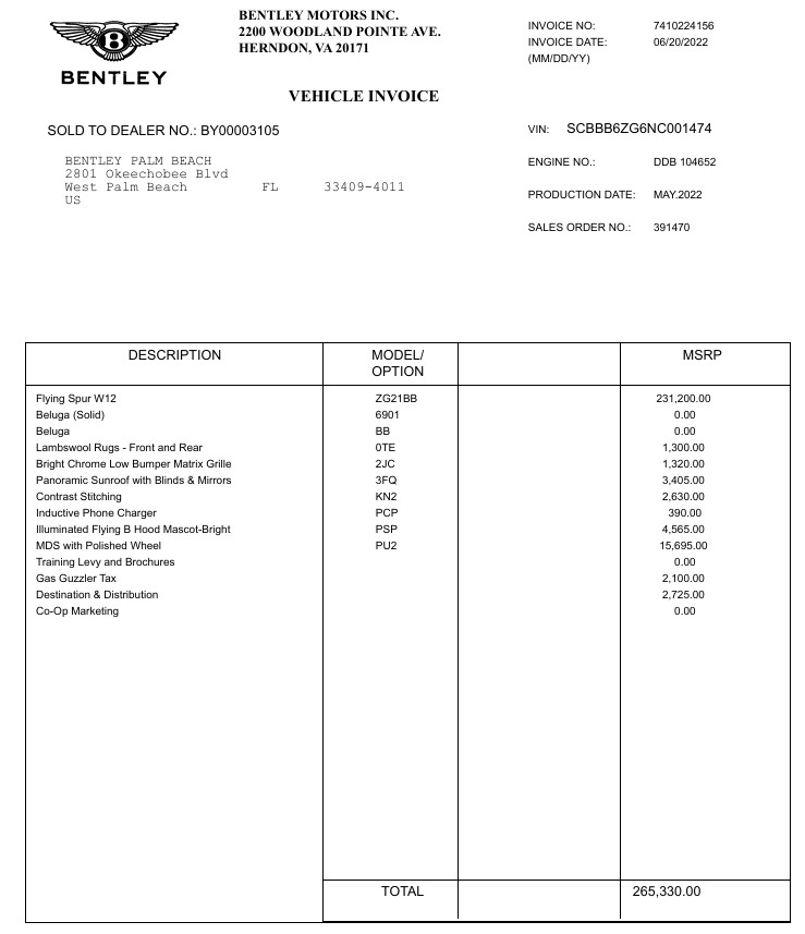 Used 2022 Bentley Flying Spur W12 for sale Call for price at Maserati of Greenwich in Greenwich CT 06830 1