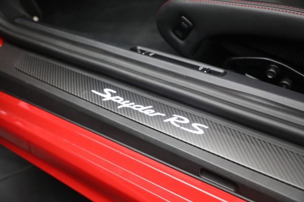 Used 2025 Porsche 718 Boxster Spyder RS for sale $205,900 at Maserati of Greenwich in Greenwich CT 06830 24