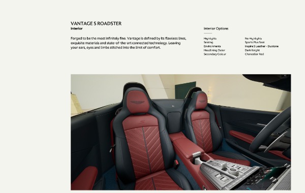 New 2026 Aston Martin Vantage S Roadster for sale $255,400 at Maserati of Greenwich in Greenwich CT 06830 10
