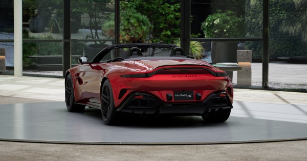 New 2026 Aston Martin Vantage S Roadster for sale $268,000 at Maserati of Greenwich in Greenwich CT 06830 6