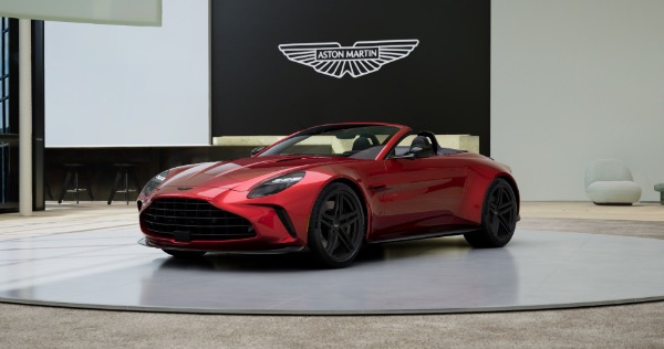New 2026 Aston Martin Vantage S Roadster for sale $268,000 at Maserati of Greenwich in Greenwich CT 06830 1