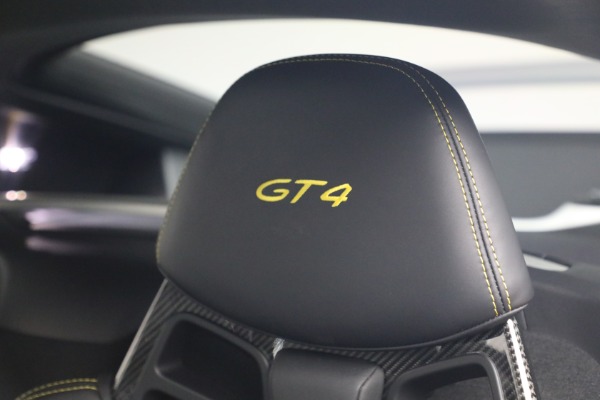 Used 2016 Porsche Cayman GT4 for sale $149,900 at Maserati of Greenwich in Greenwich CT 06830 22
