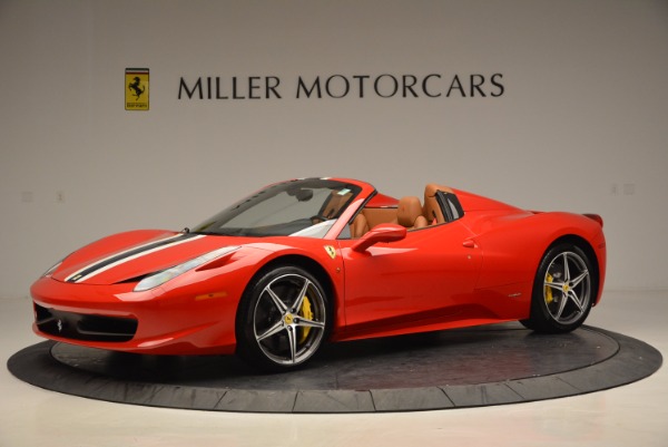 Used 2014 Ferrari 458 Spider for sale Sold at Maserati of Greenwich in Greenwich CT 06830 2