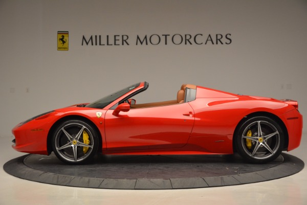 Used 2014 Ferrari 458 Spider for sale Sold at Maserati of Greenwich in Greenwich CT 06830 3