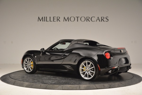 New 2016 Alfa Romeo 4C Spider for sale Sold at Maserati of Greenwich in Greenwich CT 06830 4