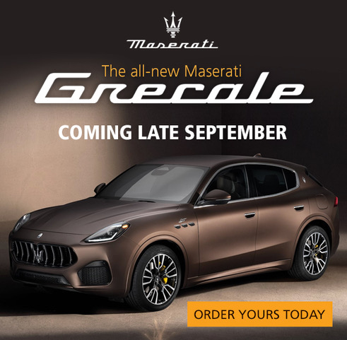 Be among the first to see the all-new Maserati Grecale in person!