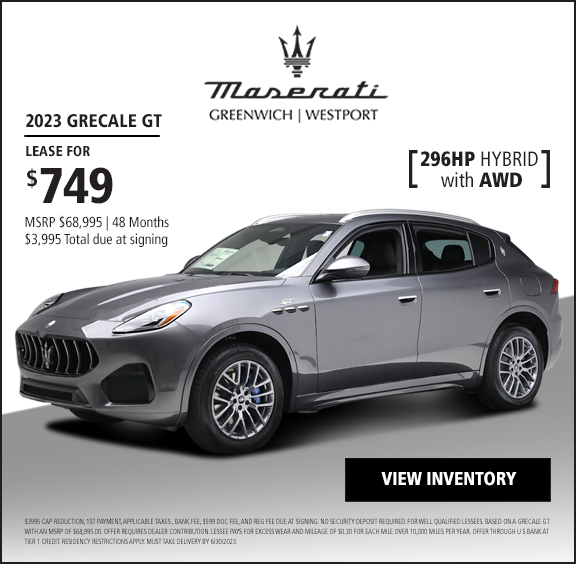 Be among the first to own the all-new Maserati Grecale!