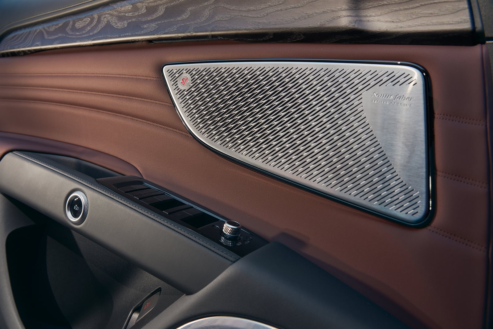Sonus Faber speaker in the 2027 Maserati Grecale
